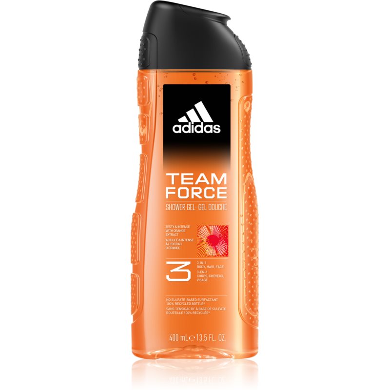 Adidas Team Force tusfürdő gél uraknak 400 ml
