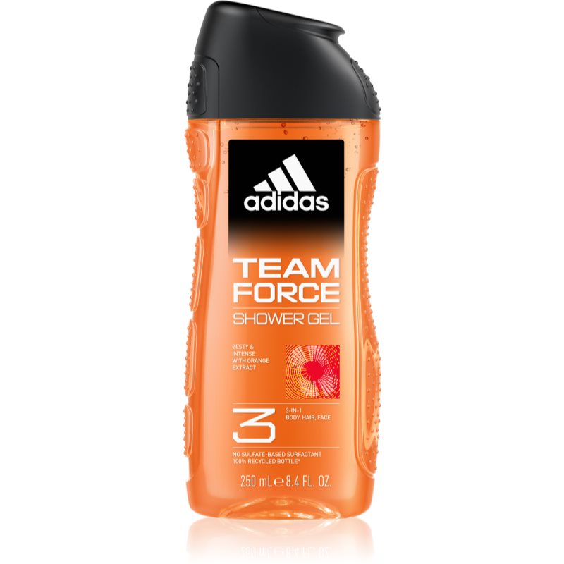 Фото - Гель для душу Adidas Team Force żel pod prysznic dla mężczyzn 250 ml 