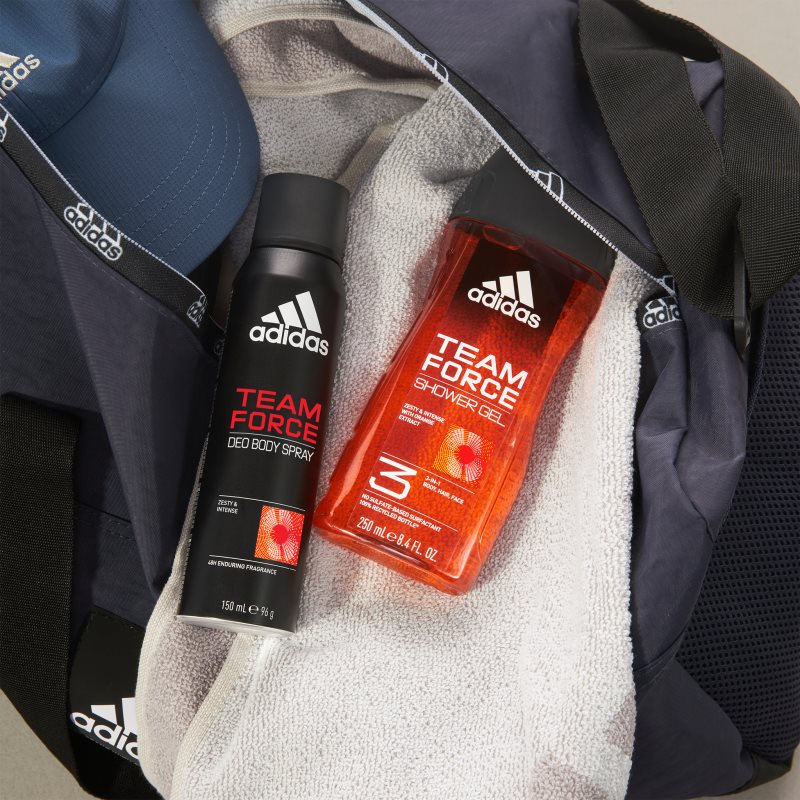 Adidas Team Force shower gel for men 250 ml