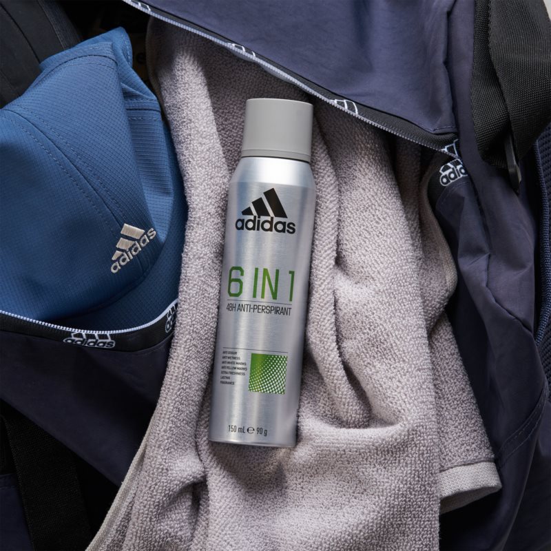 Adidas Cool & Dry 6 In 1 Deodorant Spray For Men 150 Ml