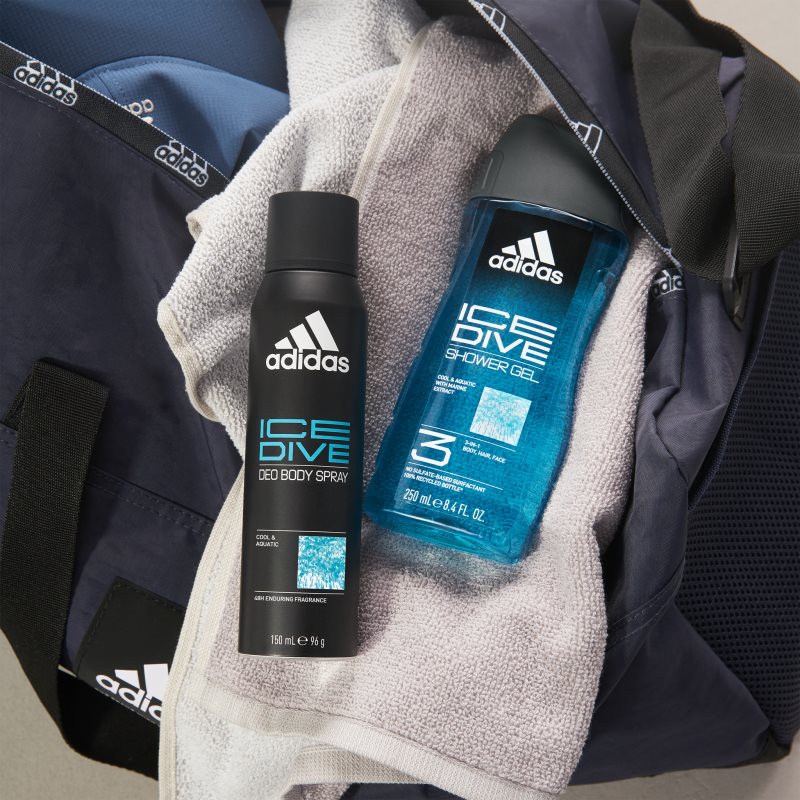 Adidas Ice Dive Deodorant Spray For Men 48 H 150 Ml