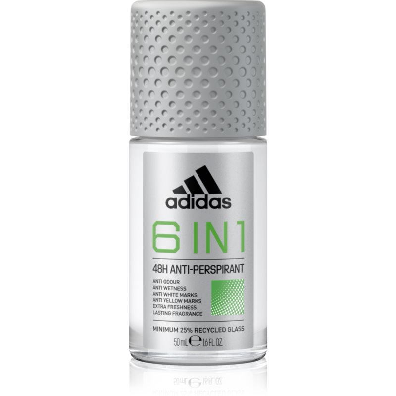Adidas Cool & Dry 6 in 1 golyós dezodor roll-on uraknak 50 ml