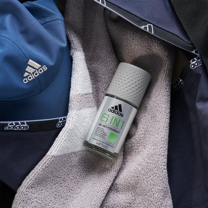 Adidas Cool & Dry 6 In 1 Antiperspirant Roll-on For Men 50 Ml