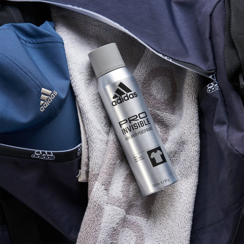 Adidas Pro Invisible Anti White Mark Antiperspirant For Men 150 Ml