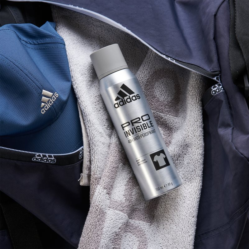 Adidas Pro Invisible Anti-transpirant Anti-traces Blanches Pour Homme 150 Ml