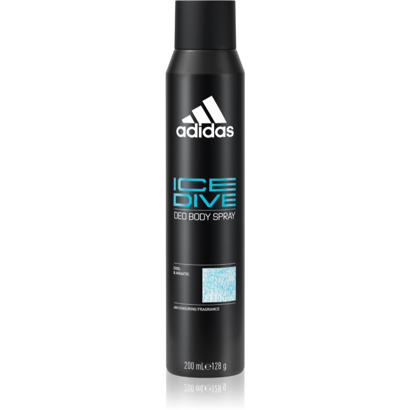 Adidas Ice Dive Deo Body Spray 48H 200 ml dezodorant pre mužov deospray