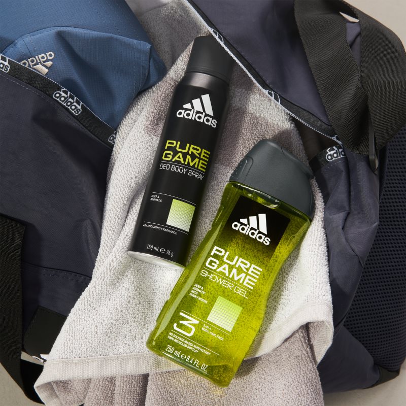 Adidas Pure Game Edition 2022 парфумований спрей для тіла для чоловіків 150 мл