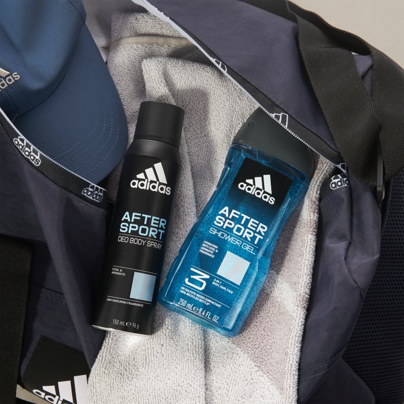 Adidas After Sport парфумований спрей для тіла для чоловіків 150 мл