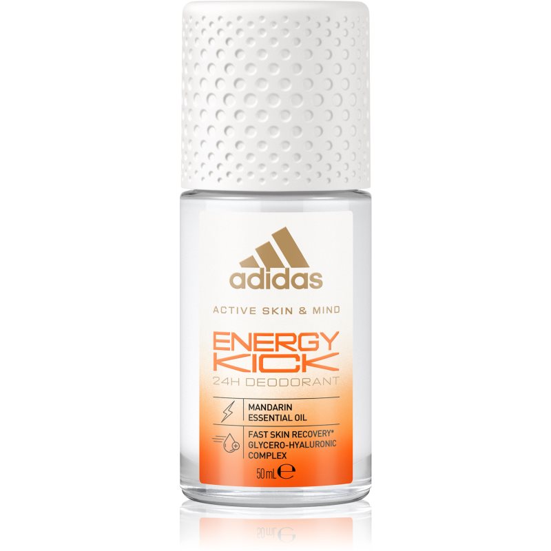 Photos - Deodorant Adidas Energy Kick roll-on  24 h 50 ml 