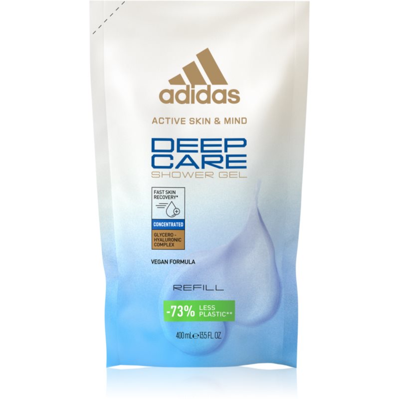 Adidas Deep Care 400 ml sprchovací gél pre ženy Náplň