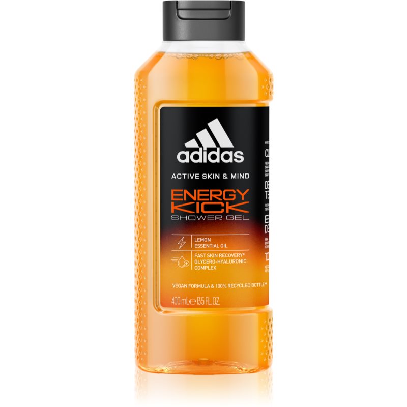 Фото - Гель для душу Adidas Energy Kick енергетичний гель для душа 400 мл 