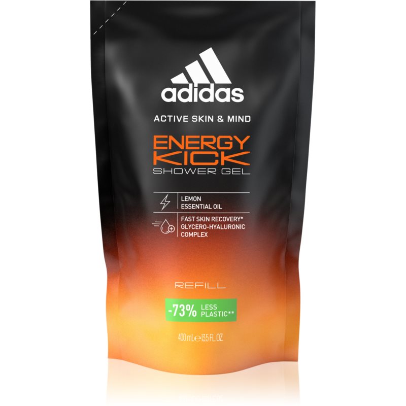 Adidas Energy Kick erfrischendes Duschgel Ersatzfüllung 400 ml