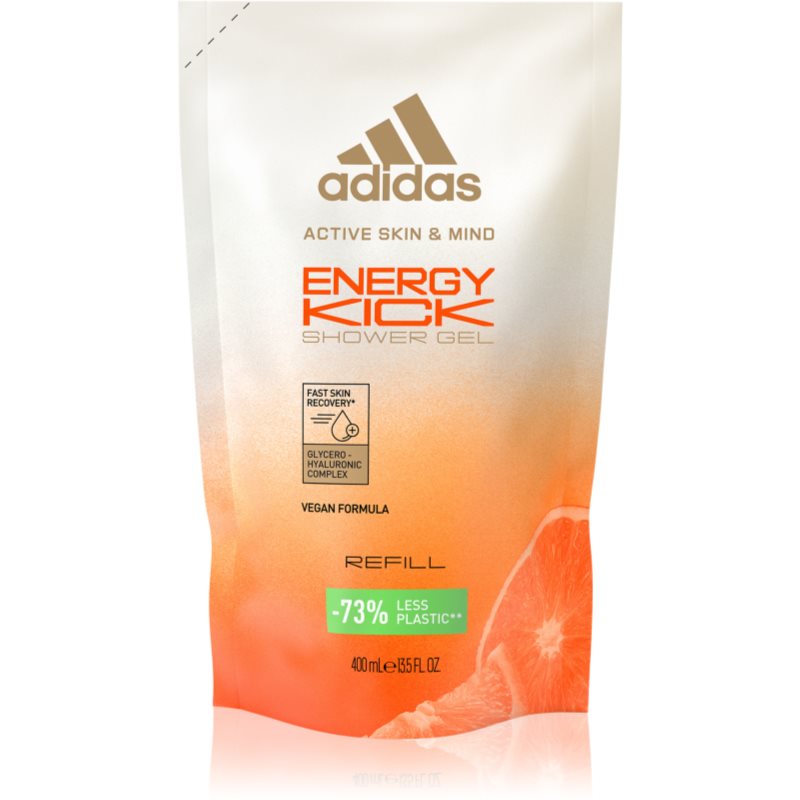 E-shop Adidas Energy Kick energizující sprchový gel náhradní náplň 400 ml