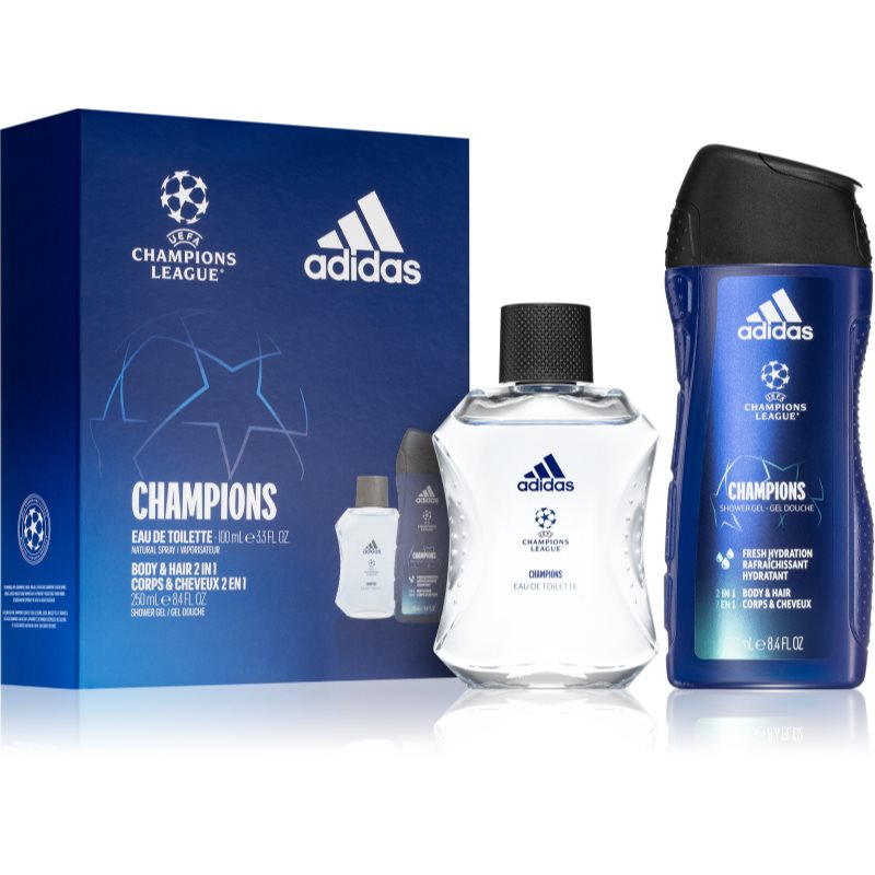 

Adidas UEFA Champions League Champions Edition подарунковий набір (для тіла) для чоловіків