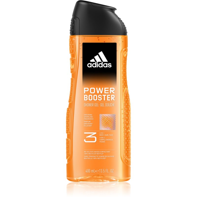 Adidas Power Booster Energising Shower Gel 3-in-1 400 Ml