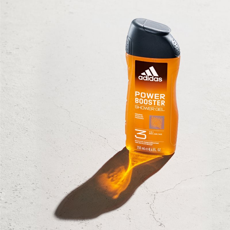 Adidas Power Booster Energising Shower Gel 3-in-1 250 Ml