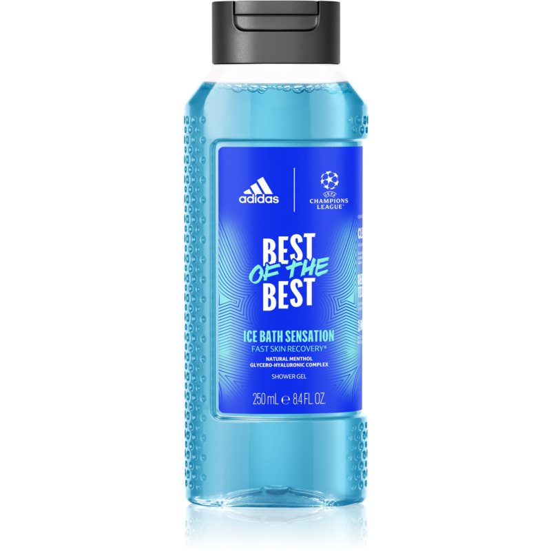 Adidas UEFA Champions League Best Of The Best osvežujoč gel za prhanje za moške 250 ml