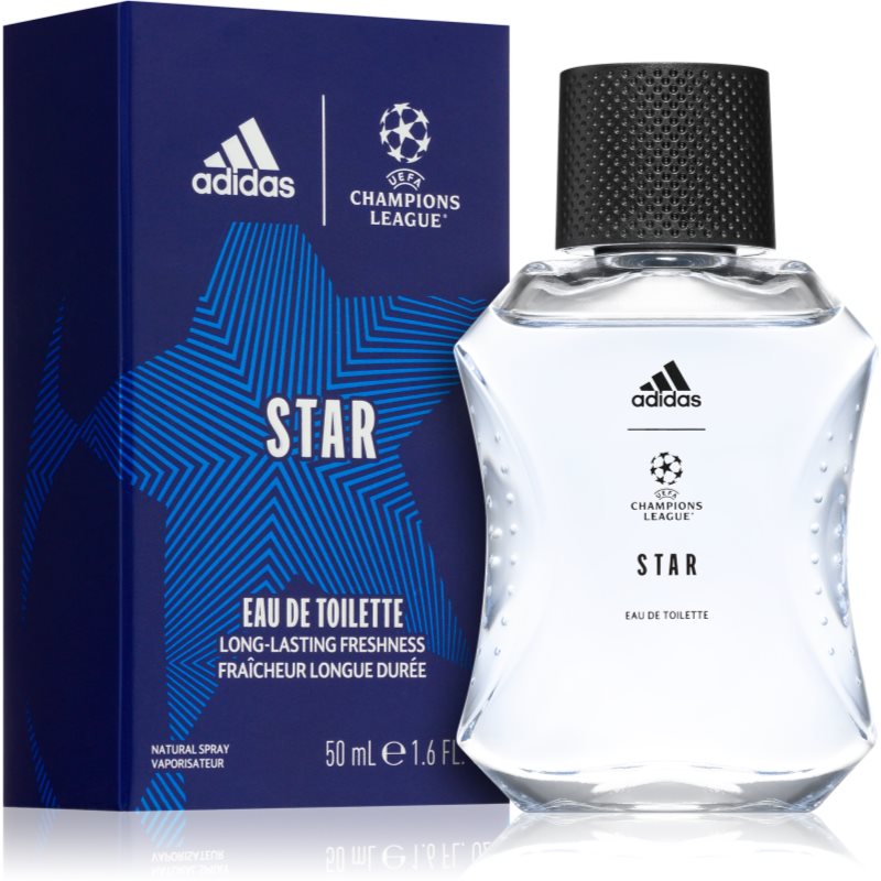 Adidas UEFA Champions League Star Eau De Toilette For Men 50 Ml