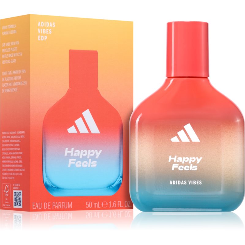 Adidas Vibes Happy Feels Eau de Parfum unisex 50 ml