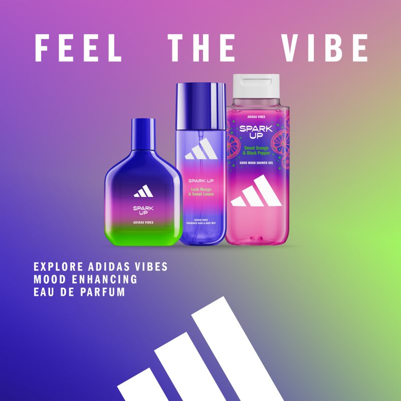 Adidas Vibes Spark Up sprchový gel unisex 250 g (obrázek 5)