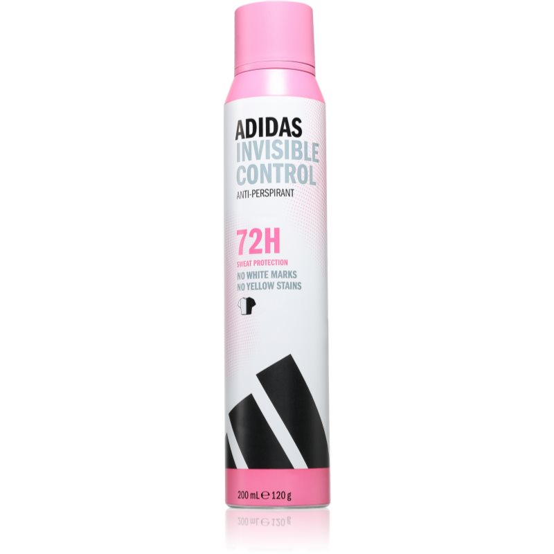 Adidas Invisible Control antiperspirant proti bílým skvrnám 200 ml