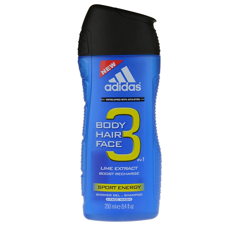 

Adidas A3 Sport Energy гель для душу 3в1 для чоловіків
