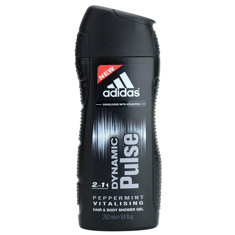 Adidas Dynamic Pulse gel za prhanje za telo in lase za moške 250 ml
