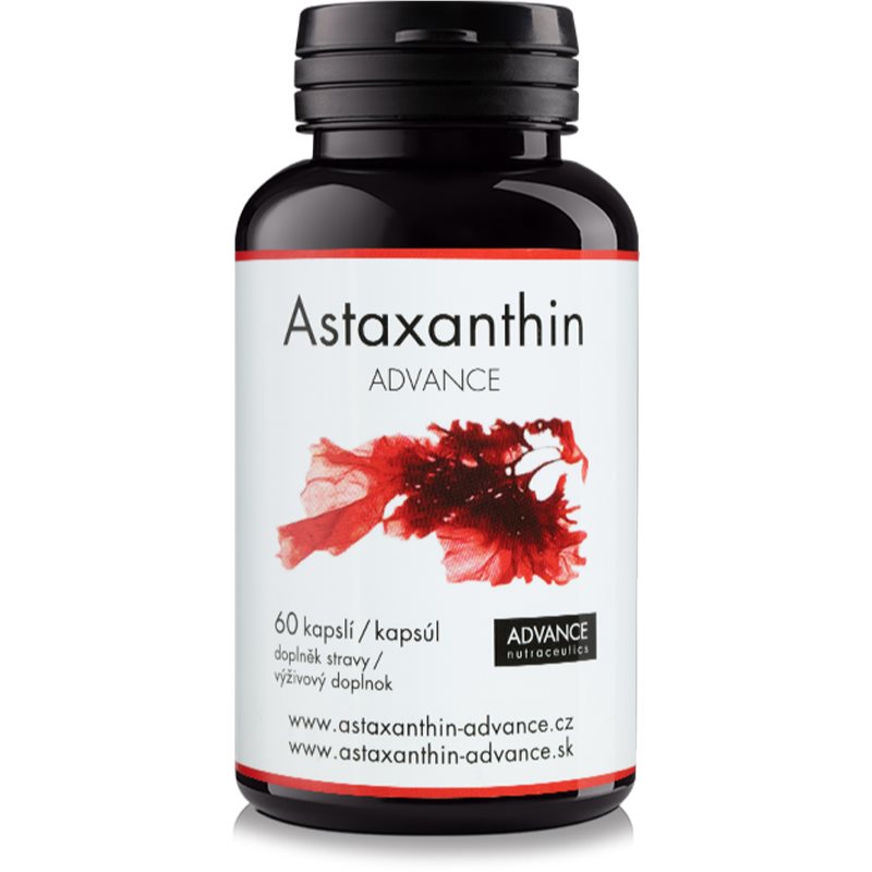 Advance Astaxanthin kapsuly na podporu ochrany buniek pred oxidačným stresom 60 cps