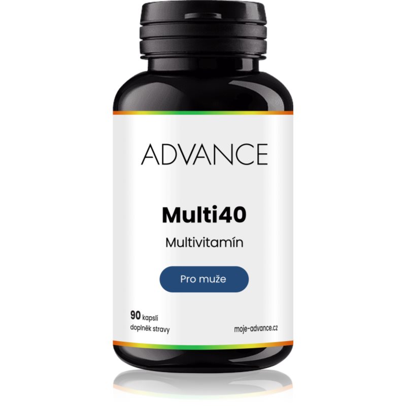 Advance Multi40 Pre mužov kapsuly s multivitamínovým komplexom 90 cps kúpite na Notino.sk