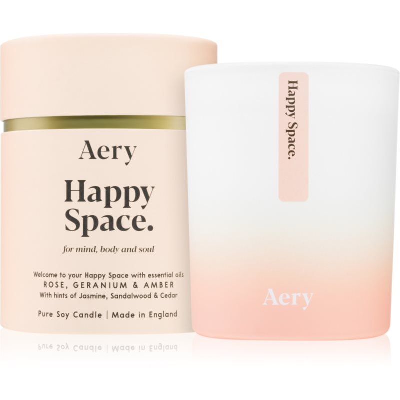 Aery Aromatherapy Happy Space Aроматична свічка 200 гр