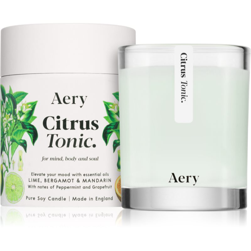 Aery Botanical Citrus Tonic Bougie Parfumée 200 G