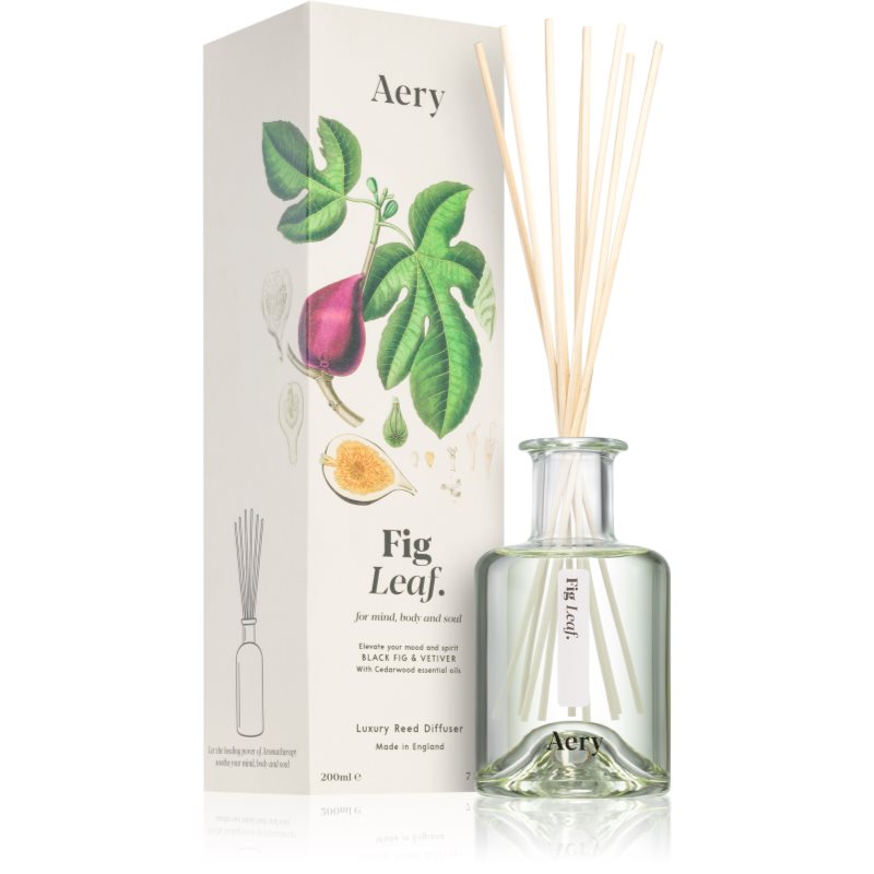 Aery Botanical Fig Leaf Aroma Diffuser With Refill 200 Ml