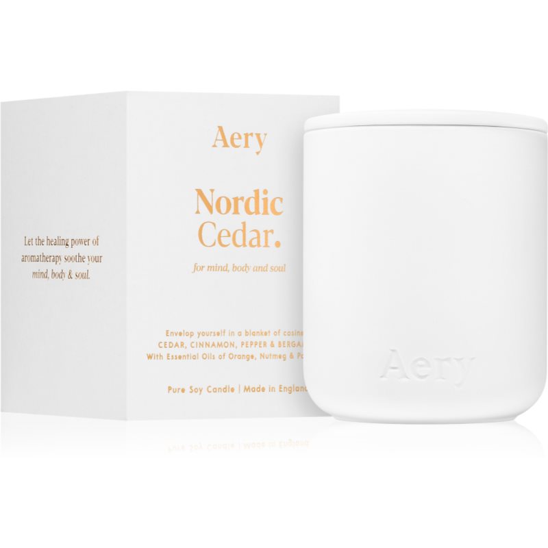 Aery Fernweh Nordic Cedar Scented Candle 280 G
