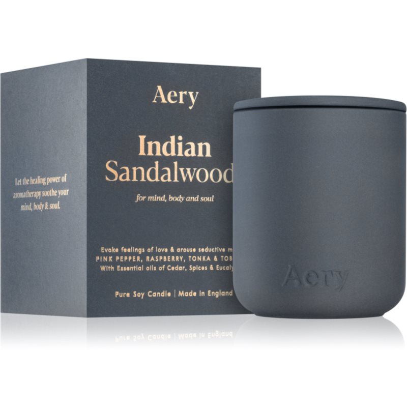 Aery Fernweh Indian Sandalwood Scented Candle 280 G