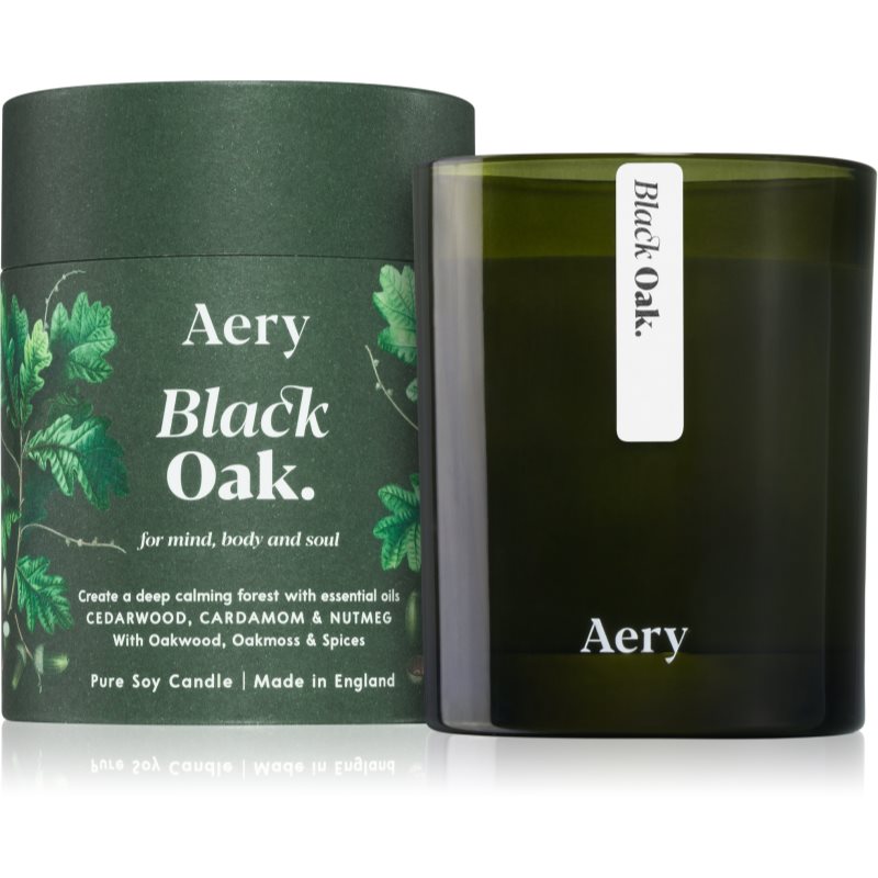 Aery Botanical Black Oak Bougie Parfumée 200 G