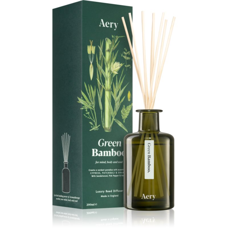 Aery Botanical Green Bamboo Aroma Diffuser 200 ml