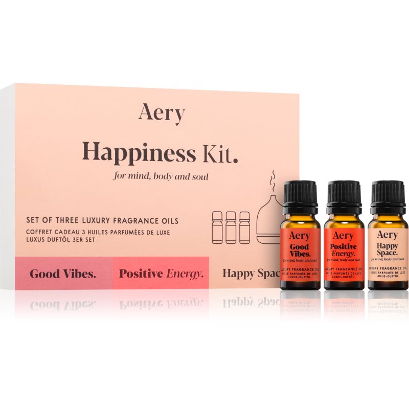 Aery Aromatherapy Happiness Kit vonný olej dárková sada