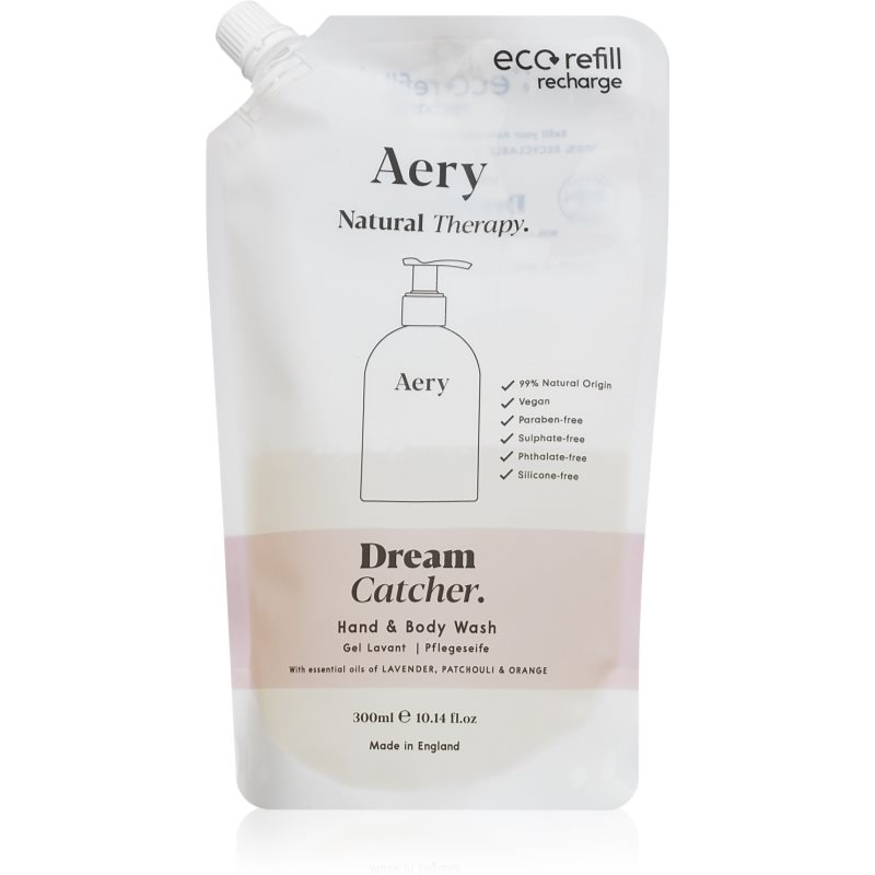 Aery Aromatherapy Dream Catcher tekuté mydlo na ruky a telo náhradná náplň 300 ml