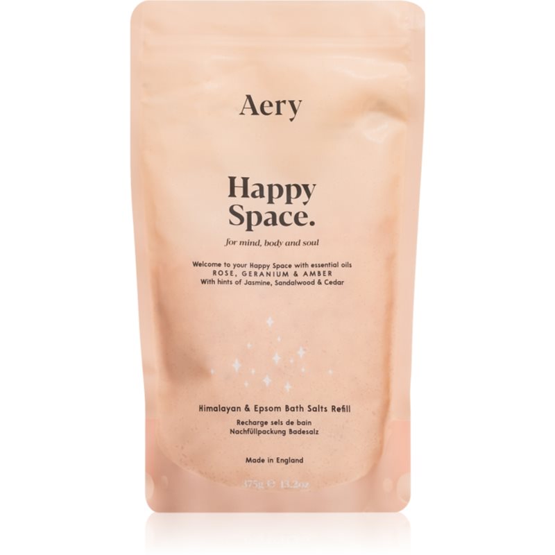 Aery Aromatherapy Happy Space soľ do kúpeľa 375 g