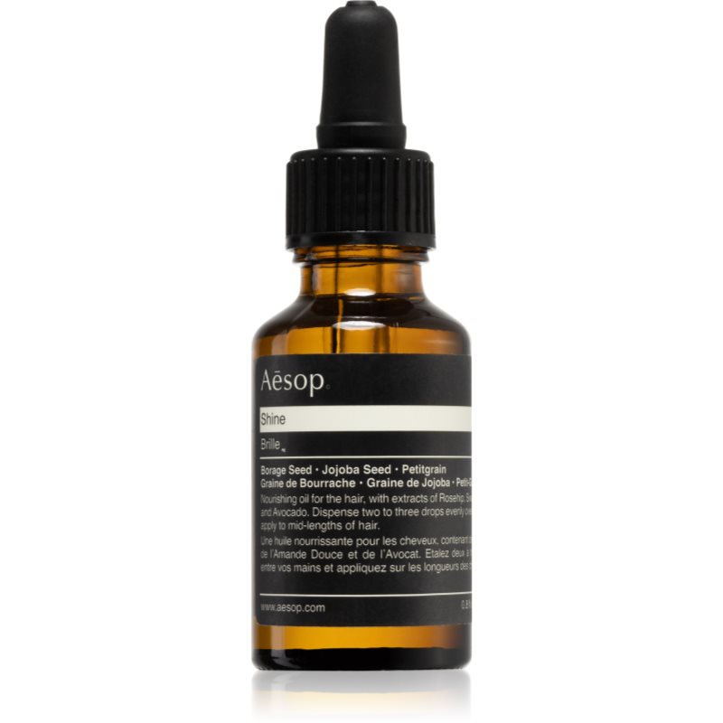 

Aēsop Hair Shine зволожуюча олійка для сухого та неслухняного волосся
