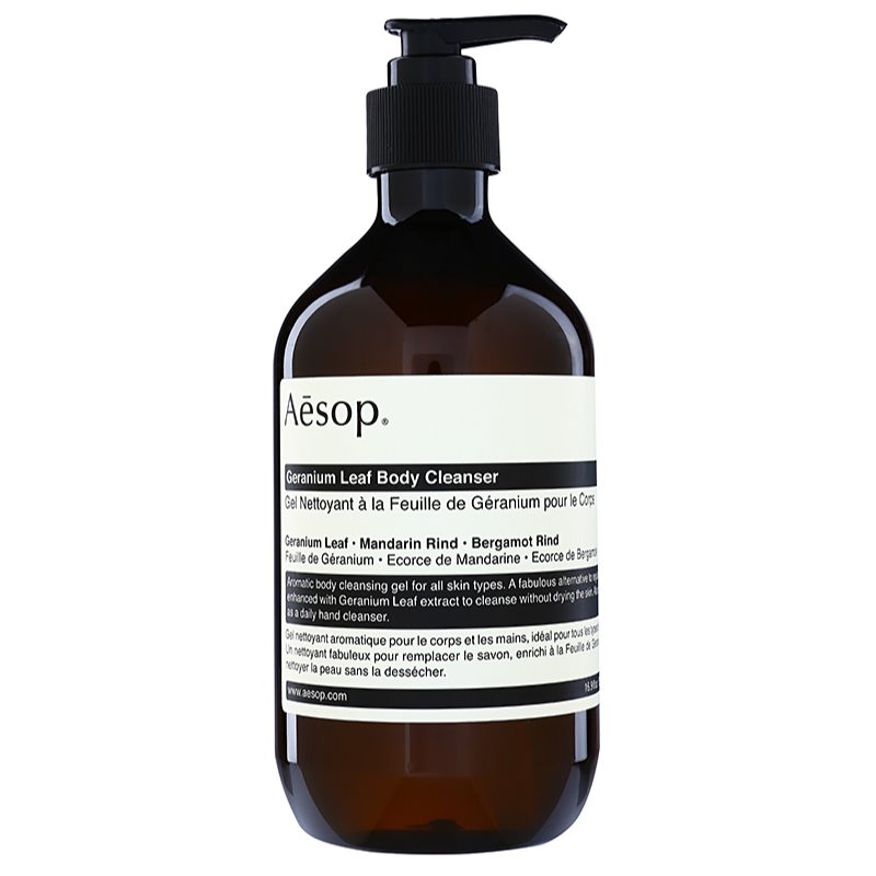 

Aēsop Body Geranium Leaf очищуючий гель для душа