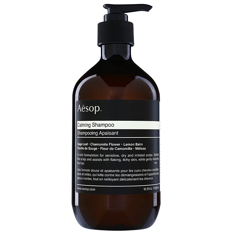 

Aēsop Hair Calming заспокоюючий шампунь для сухої шкіри голови зі свербінням