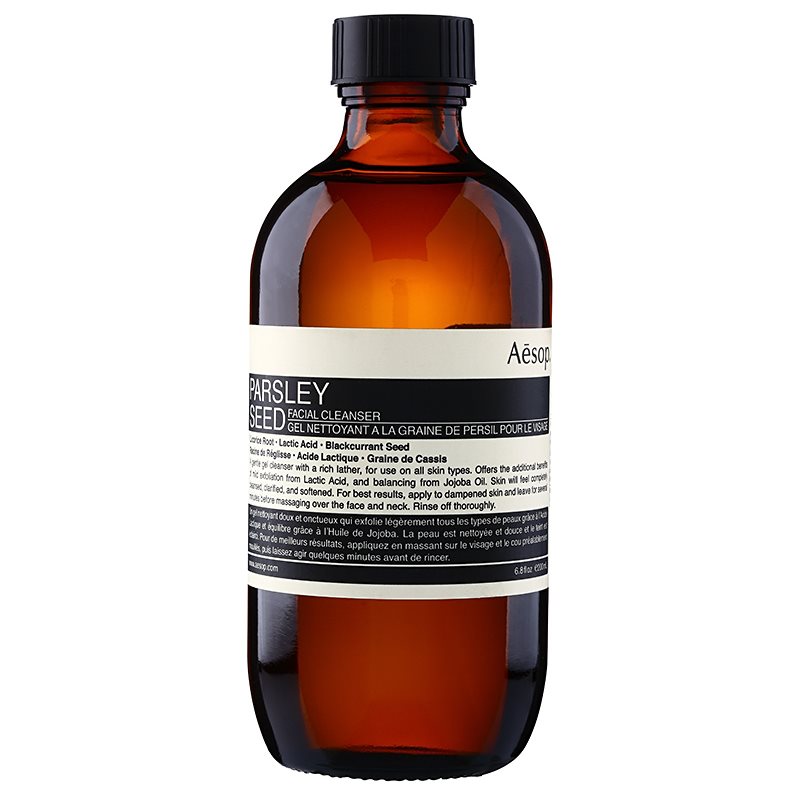 Aēsop Skin Parsley Seed nežni čistilni gel za vse tipe kože 200 ml