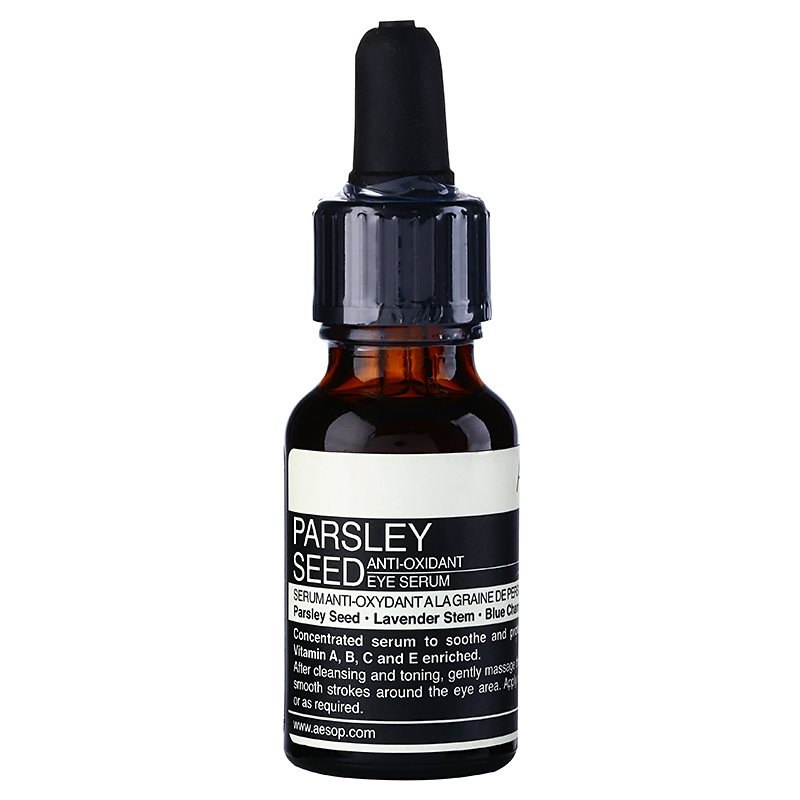 Aēsop Skin Parsley Seed antioksidantni serum za predel okoli oči 15 ml