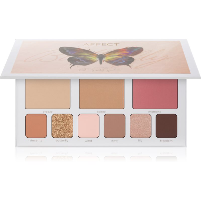 Affect Butterfly Makeup Palette multipurpose palette for the face 30,2 g
