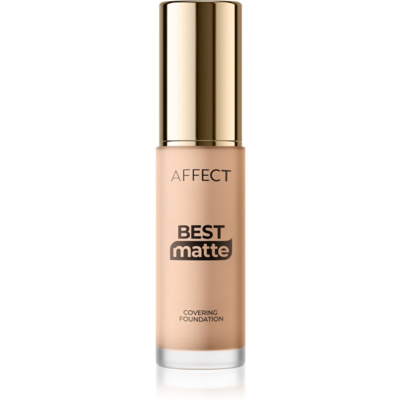 Affect Best Matte langanhaltende Make-up Foundation mit Matt-Effekt Farbton 4N 30 ml