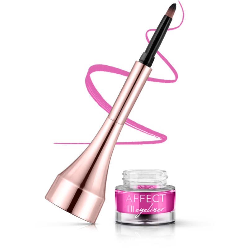 Affect Simple Lines gel eyeliner waterproof shade Hot Pink 2,9 g