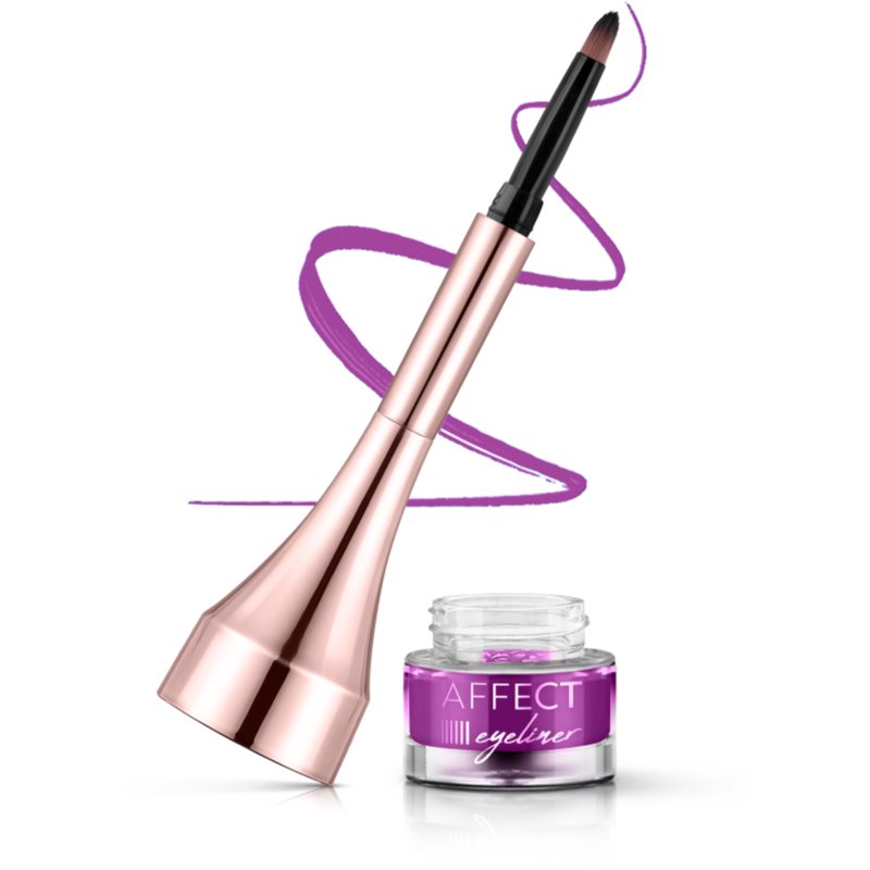Affect Simple Lines Gel Eyeliner Waterproof Shade Ultra Violet 2,9 G