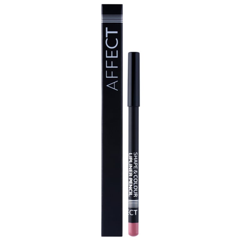 Affect Shape & Colour Lipliner Pencil Contour Lip Pencil Shade Foggy Pink 1,2 G