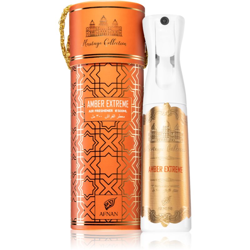 Afnan Heritage Collection Amber Extreme Air Freshener 300 Ml